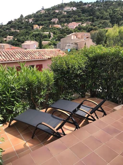 Terrasse De 30M2 Vue Mer Panoramique 1 Chambre Lägenhet Cavalaire-sur-Mer Exteriör bild